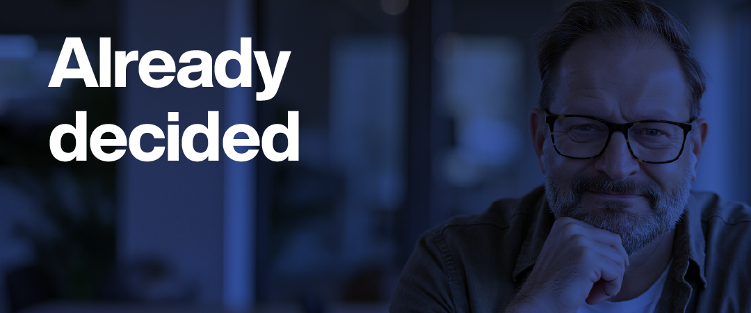 On what forms before you know it is forming.