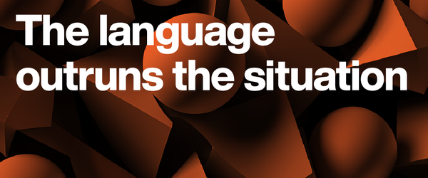 On what gets said, and what has already been settled.